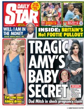 Daily Star Newspaper Front Page (UK) for 17 August 2015