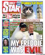 Daily Star (UK) Newspaper Front Page for 18 May 2019
