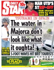 Daily Star (UK) Newspaper Front Page for 18 July 2018