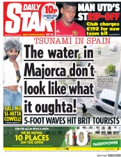Daily Star (UK) Newspaper Front Page for 18 July 2018