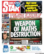 Daily Star (UK) Newspaper Front Page for 19 May 2022