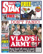 Daily Star front page for 19 May 2025