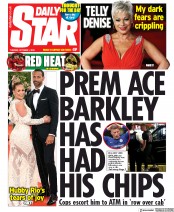 Daily Star (UK) Newspaper Front Page for 1 October 2019