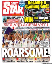 Daily Star front page for 1 August 2022