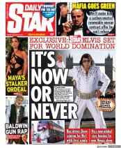 Daily Star (UK) Newspaper Front Page for 20 January 2023