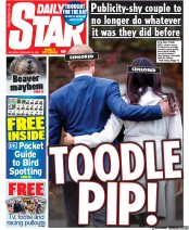 Daily Star (UK) Newspaper Front Page for 20 February 2021