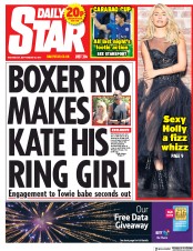 Daily Star (UK) Newspaper Front Page for 20 September 2017