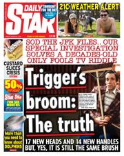 Daily Star front page for 21 March 2025