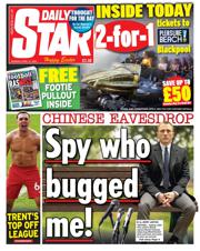 Daily Star front page for 21 April 2025