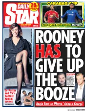 Daily Star (UK) Newspaper Front Page for 21 September 2017
