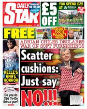 Daily Star front page for 22 March 2025