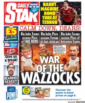 Daily Star (UK) Newspaper Front Page for 22 April 2022