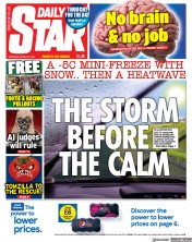 Daily Star (UK) Newspaper Front Page for 22 April 2023