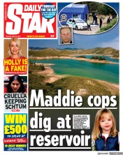 Daily Star (UK) Newspaper Front Page for 23 May 2023