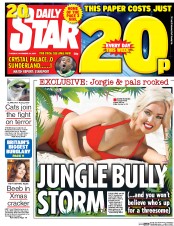 Daily Star (UK) Newspaper Front Page for 24 November 2015