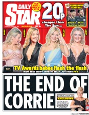 Daily Star (UK) Newspaper Front Page for 24 January 2018