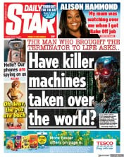Daily Star front page for 24 March 2023