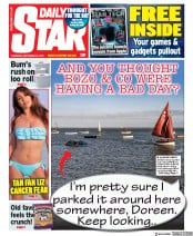 Daily Star (UK) Newspaper Front Page for 24 September 2020