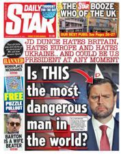 Daily Star front page for 26 March 2025