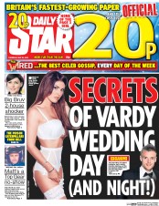 Daily Star (UK) Newspaper Front Page for 26 May 2016