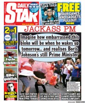 Daily Star (UK) Newspaper Front Page for 26 May 2022