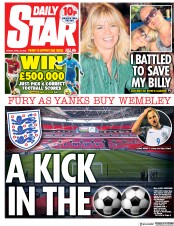 Daily Star (UK) Newspaper Front Page for 27 April 2018