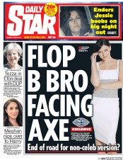 Daily Star (UK) Newspaper Front Page for 27 June 2017