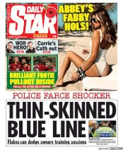Daily Star (UK) Newspaper Front Page for 28 October 2019