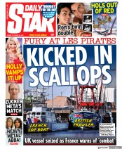 Daily Star (UK) Newspaper Front Page for 29 October 2021