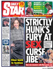 Daily Star (UK) Newspaper Front Page for 2 October 2017