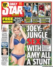 Daily Star Newspaper Front Page (UK) for 2 December 2013