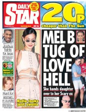 Daily Star (UK) Newspaper Front Page for 2 May 2017