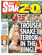 Daily Star (UK) Newspaper Front Page for 30 November 2015