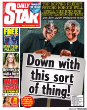 Daily Star front page for 30 November 2023