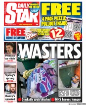 Daily Star (UK) Newspaper Front Page for 30 March 2020