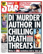 Daily Star (UK) Newspaper Front Page for 3 October 2013