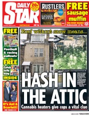 Daily Star (UK) Newspaper Front Page for 3 March 2018