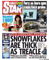 Daily Star (UK) Newspaper Front Page for 3 March 2020