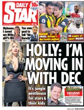 Daily Star (UK) Newspaper Front Page for 3 September 2018