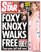 Daily Star (UK) Newspaper Front Page for 4 October 2011
