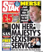 Daily Star (UK) Newspaper Front Page for 4 January 2020