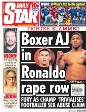 Daily Star (UK) Newspaper Front Page for 4 March 2019