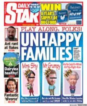 Daily Star (UK) Newspaper Front Page for 4 March 2021