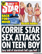 Daily Star (UK) Newspaper Front Page for 4 June 2013