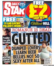 Daily Star (UK) Newspaper Front Page for 4 June 2022