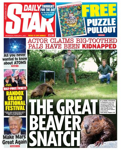 Daily Star Newspaper Front Page (UK) for 5 February 2025