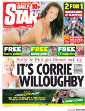 Daily Star (UK) Newspaper Front Page for 5 May 2018