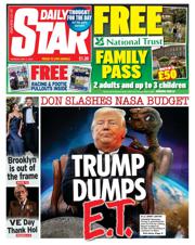Daily Star front page for 5 May 2025