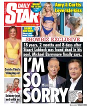 Daily Star (UK) Newspaper Front Page for 5 June 2019