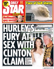 Daily Star Newspaper Front Page (UK) for 6 February 2014
